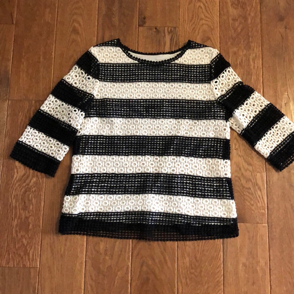 Eyelet Talbots blouse